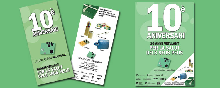 Diseño Campaña Publicidad Centre Clínic Podològic