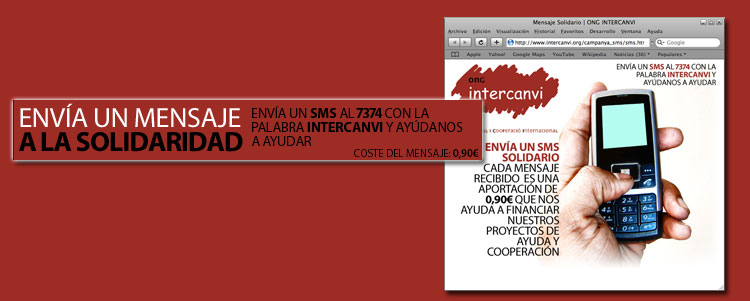 Publicidad SMS Solidario