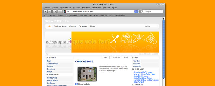 Web Oci aprop teu